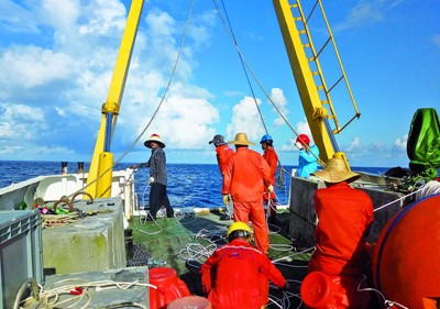 今年春季南海北部联合观测航次获取多项数据